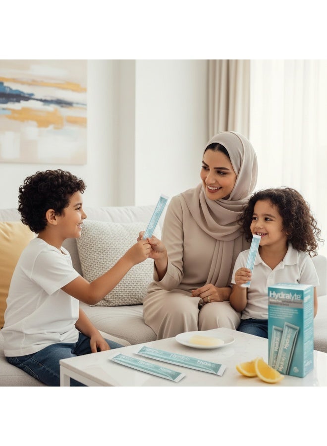 HYDRALYTE ICE BLOCKS COLOUR FREE LEMONADE 62.5mLx16 - Image 3